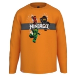LEGO T-Shirt Ninjago ORANJE (M12010467 - Maat 128)