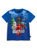 LEGO T-Shirt Ninjago BLAUW (LWTANO 109 - Maat 140)