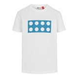LEGO T-Shirt WIT (LWTOBIAS 600 - Maat 104)