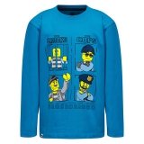 LEGO T-shirt BLAUW (M-72213 Maat 104)