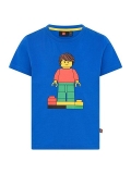 LEGO T-shirt BLAUW (LWTAYLOR 600 - Maat 110)