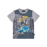 LEGO T-shirt City LICHTGRIJS (LWTANO 124 - Maat 134)