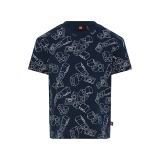 LEGO T-shirt DONKERBLAUW (LWTAYLOR 208 - Maat 128)