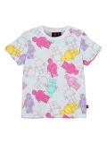 LEGO T-shirt DONKERROZE (LWTANO 202 - Maat 122)