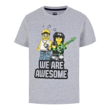 LEGO T-shirt LICHTGRIJS (M12010025 - Maat 140)