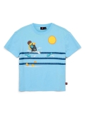 LEGO T-shirt LICHTBLAUW (LWTANO 318 - Maat 134)