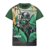 LEGO T-shirt Ninjago DONKERGROEN (LWTAYLOR 324 - Maat 140)
