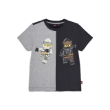 LEGO T-shirt Ninjago LICHTGRIJS (LWTANO 101 - Maat 122)