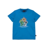 LEGO T-shirt Ninjago MIDDENBLAUW (LWTANO 208 - Maat 140)