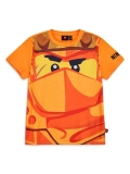 LEGO T-shirt Ninjago ORANJE (LWTANO 311 - Maat 116)