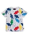 LEGO T-shirt WIT (LWTANO 202 - Maat 128)