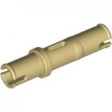 LEGO Technic Pin Lang BEIGE (100 stuks)