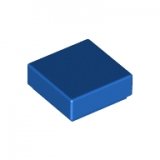 LEGO Tegel 1x1 BLAUW (100 stuks)