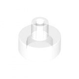 LEGO Tegel 1x1 Rond Staaf Pinhouder TRANSPARANT (100 stuks)