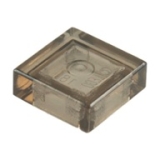 LEGO Tegel 1x1 TRANSPARANT ZWART (100 stuks)