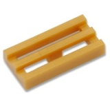 LEGO Tegel 1x2 met Grill GOUDKLEURIG (100 stuks)