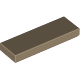 LEGO Tegel 1x3 DONKERBEIGE (100 stuks)
