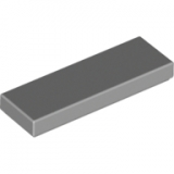 LEGO Tile 1x3 LIGHT GRAY (100 pcs)