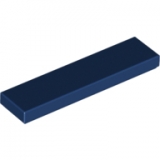 LEGO Tegel 1x4 DONKERBLAUW (100 stuks)