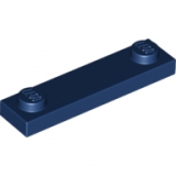 LEGO Plate 1x4 with 2 Studs DARK BLUE (100 pcs)