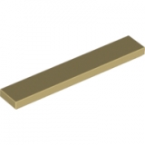 LEGO Tegel 1x6 BEIGE (100 stuks)