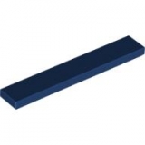 LEGO Tegel 1x6 DONKERBLAUW (100 stuks)