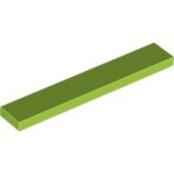 LEGO Tegel 1x6 LIMEGROEN (100 stuks)
