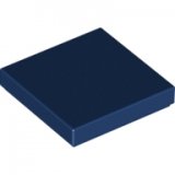 LEGO Tile 2x2 DARK BLUE (100 pcs)