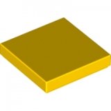 LEGO Tile 2x2 YELLOW (100 pcs)