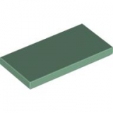 LEGO Tile 2x4 SAND GREEN (100 pcs)
