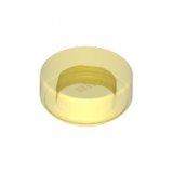 LEGO Tegel Rond 1x1 TRANSPARANT GEEL (100 stuks)