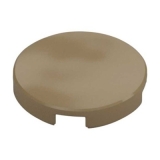 LEGO Tegel Rond 2x2 DONKERBEIGE (10 stuks)