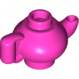 LEGO Theepot DONKERROZE (100 stuks)