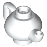 LEGO Theepot WIT (10 stuks)