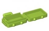 LEGO Trolley Koffer LIMEGROEN