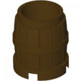 LEGO Vat DONKERBRUIN 2x2x2 (10 stuks)