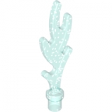 LEGO Vlam GLITTER TRANSPARANT LICHTBLAUW (100 stuks)