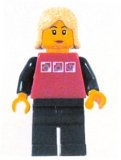 LEGO Vrouw met Rood Shirt (CTY0119)