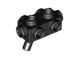 LEGO Wapen met Noppen ZWART (10 stuks)