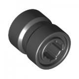 LEGO Wiel 8Dx9 ZWART (100 stuks)