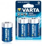 VARTA Alkaline Batterij D (2 stuks)