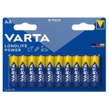 VARTA Alkaline Batterij AA (10 stuks)