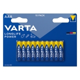 VARTA Alkaline Batterij AAA (10 stuks)