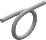 Pneumatische Slang LICHTGRIJS (1 meter)