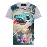 LEGO T-shirt Ninjago LICHTGRIJS (LWTAYLOR 323 - Maat 116) LEGO T-shirt Ninjago LICHTGRIJS (LWTAYLOR 323 - Maat 116)
