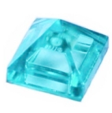 LEGO Dakpan 45 1x1 Piramide TRANSPARANT LICHTBLAUW (100 stuks) LEGO Dakpan 45 1x1 Piramide TRANSPARANT LICHTBLAUW (100 stuks)