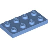 LEGO Plaat 2x4 LICHTBLAUW (100 stuks) LEGO Plaat 2x4 LICHTBLAUW (100 stuks)