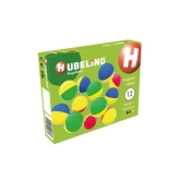 HUBELINO Marble Set Ttwo-tone 12 Marbles HUBELINO Marble Set Ttwo-tone 12 Marbles