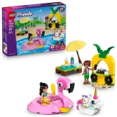 LEGO 42658 Zwembadfeestje met Flamingo en Eenhoorn