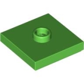 LEGO Plaat 2x2 met Nop HELDERGROEN (100 stuks) LEGO Plaat 2x2 met Nop HELDERGROEN (100 stuks)